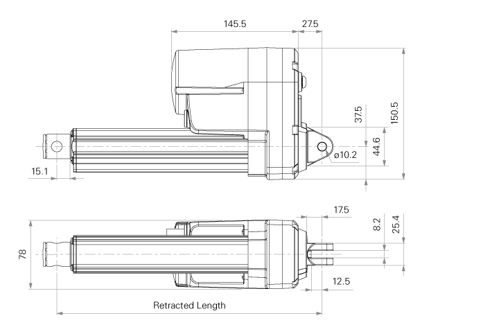 MA2 Standard Dimension