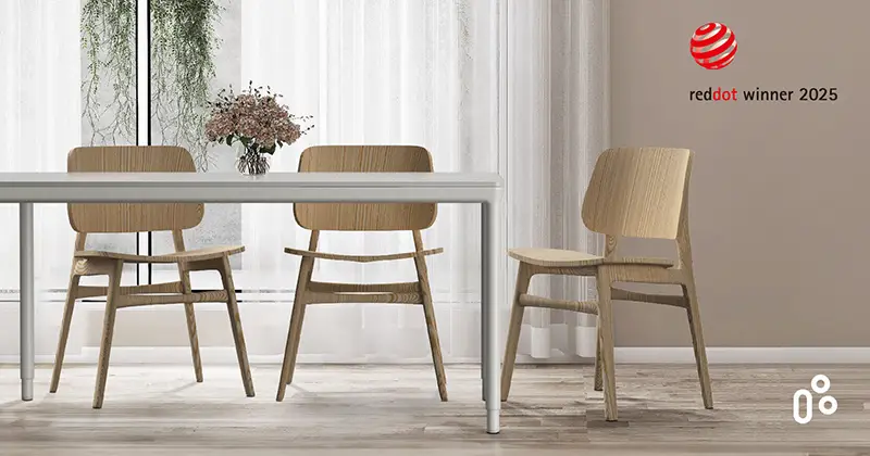 TEKarrc获2025年红点设计奖：提升工作空间灵活性