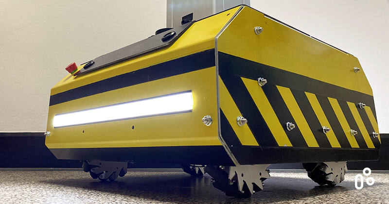 An Electric Column for the Automation of a Container Twist Lock Handler