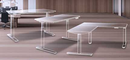 TiMOTION height adjustable desks and columns are allowing for safer work environments