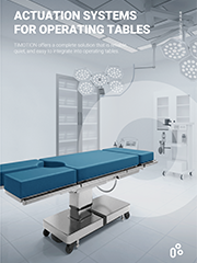 Flyer-Actuation Systems for Operating Tables-TiMOTION